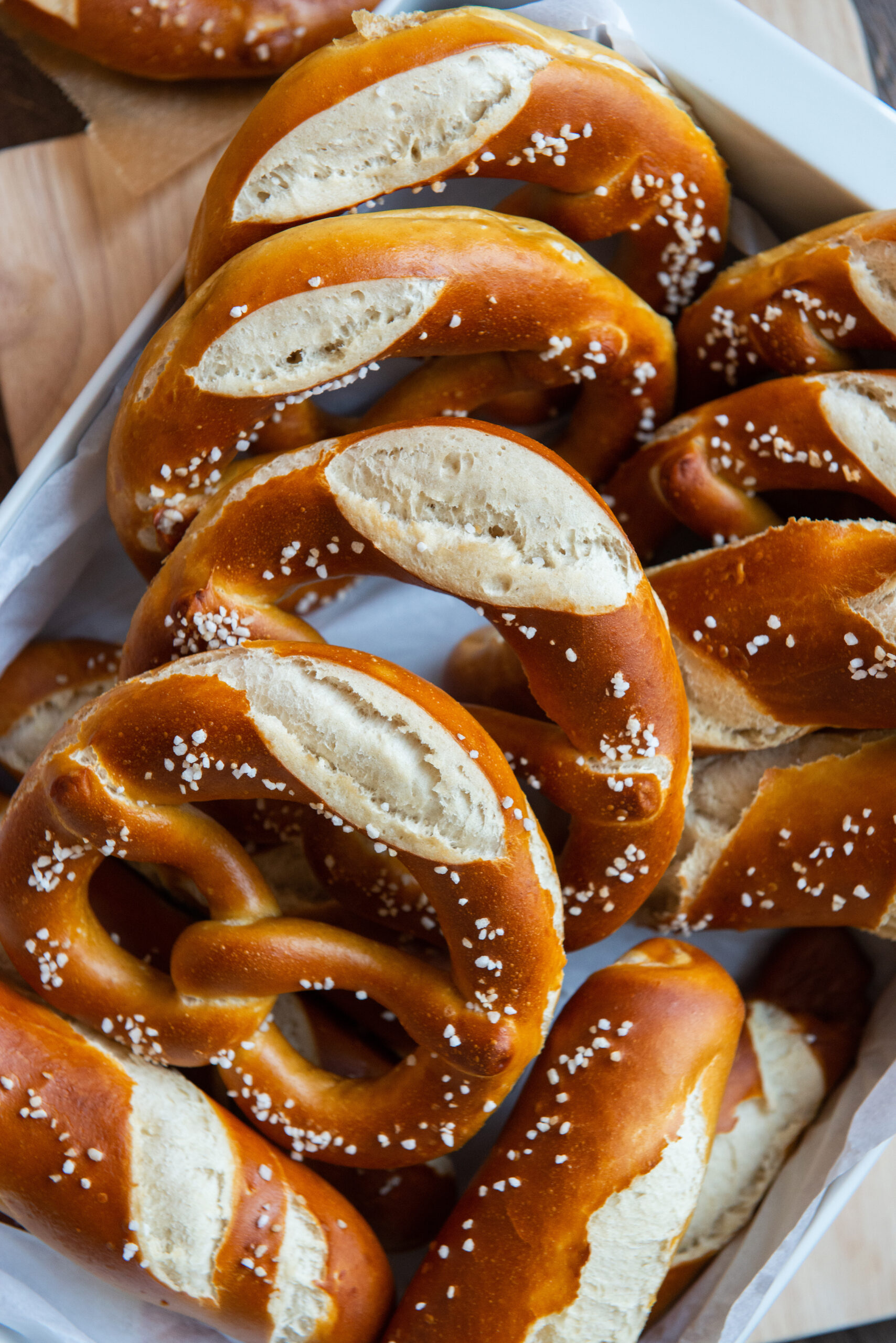 Brezeln im Korb - Oktoberfest Buffet Catering von Kaiserwetter